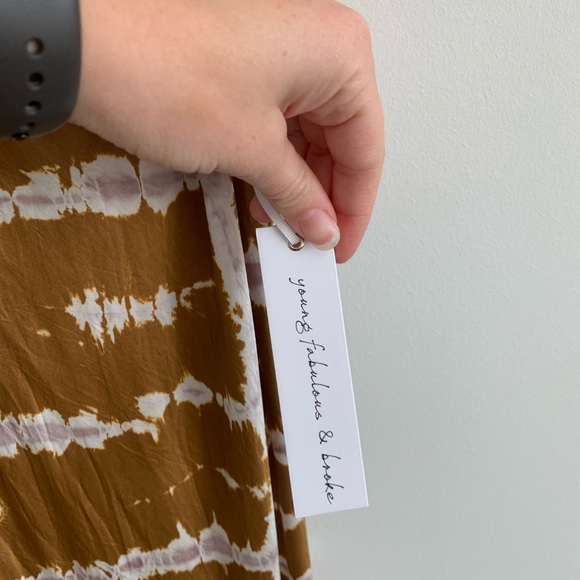 YFB Sweetie Racerback Slip Dress Tie-Dye NWT Sz S - Picture 7 of 13